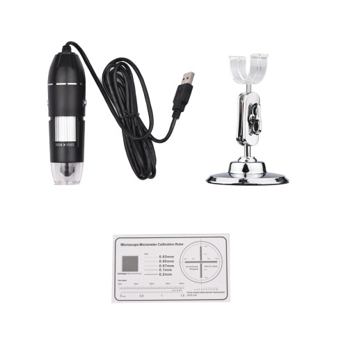 Microscope USB mini 1600x 11,4x3x3 cm, Plastique 2