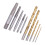 Ensemble d'extracteurs de vis EX-1-EX-5, 5/64-19/64 po argent 10