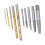 Ensemble d'extracteurs de vis EX-1-EX-5, 5/64-19/64 po argent 4