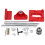 Kit rouge de guide de perceuse portable réglable 1.5-10mm 3