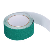 Nastro antiscivolo 5 m x 5 cm verde in PVC emery 0,65 mm