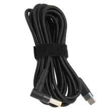 PD/EMARK 100 W 3 m Câble d'alimentation Type-C vers 5,5 x 2,5 mm