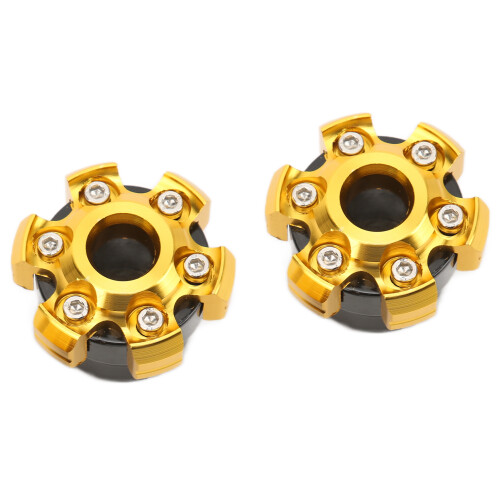 2 pezzi slider universali in alluminio CNC per asse della forcella 2