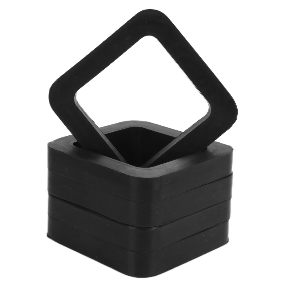 5Pcs Tow Hitch Receiver Silencer Pads 5.08Cm/2.0In Universal Rubber 8331343345452