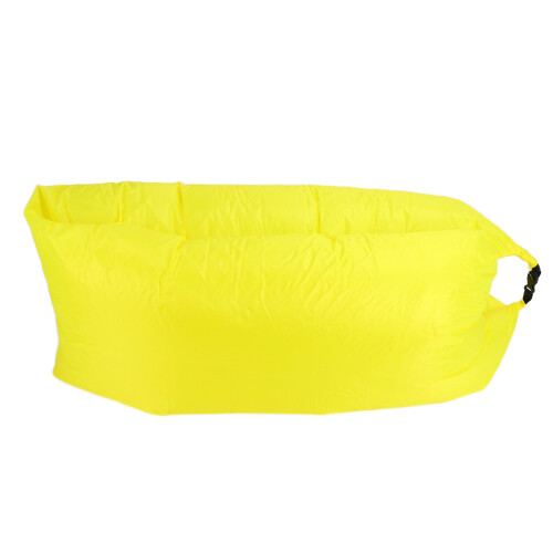 Canapé gonflable 1 place, 180  88  63 cm, jaune 2