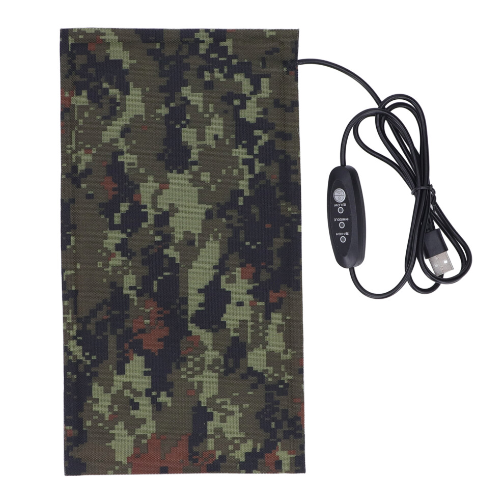 Electric Cloth Heater Carbon Fiber 3 Gears USB