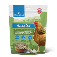 (8 x 1.5kg) Natures Grub Poultry Mixed Grit 1.5kg Pouch