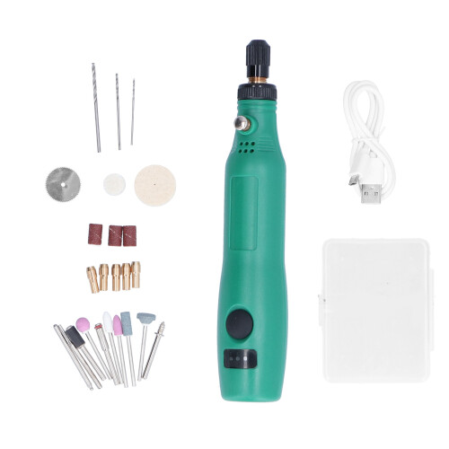 Mini meuleuse électrique 380 mAh 0,5-3,2 mm 3 vitesses 1