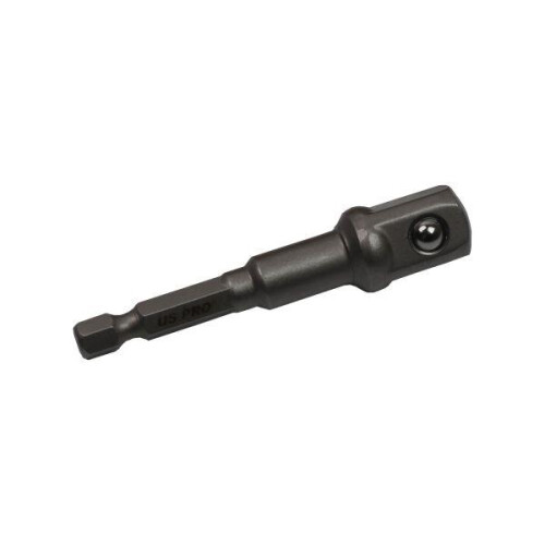 us pro US PRO Tools US PRO 1/2" DR Impact Driver Socket Adaptor - 1/4" Hex Shank 7193 1