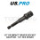 us pro US PRO Tools US PRO 1/2" DR Impact Driver Socket Adaptor - 1/4" Hex Shank 7193 1