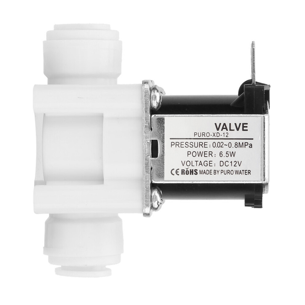 1pc DC 12V DC Plastic Electric Solenoid Valve