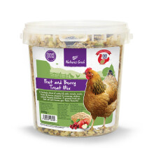 (600g) Natures Grub Poultry Fruit & Berry Treat Mix 600g