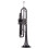 Brass Plated Black Bb Trumpet Set for Beginner 8