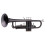 Brass Plated Black Bb Trumpet Set for Beginner 6