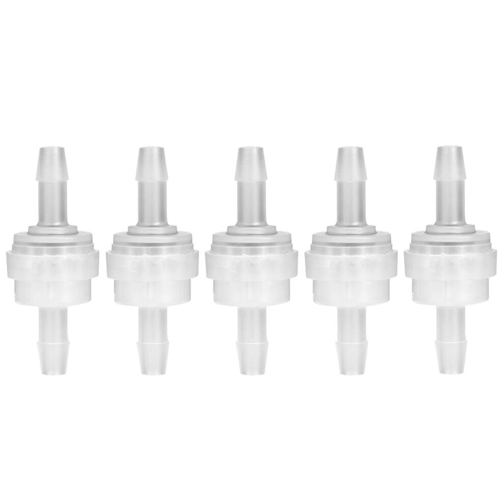5PCS Plastic Check Valve Non Return One Way Valve