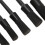 Kit de 5 pinceaux de detailing automobile noir 4