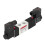4V230C-08 3P 5W G1/4 Électrovanne DC24V Argent 3
