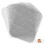 10PCS Stainless Steel Grill Topper Grid, Non-Stick Disposable Grate Liners for Meat, Rust Resistant Rectangular Grill Mat 1