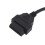 Câble OBD moto 16Pin-6Pin, ABS noir 12