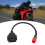 Câble OBD moto 16Pin-6Pin, ABS noir 4