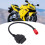Câble OBD moto 16Pin-6Pin, ABS noir 7