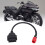 Câble OBD moto 16Pin-6Pin, ABS noir 8