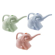 Cute Elephant Watering Cans Set of 3 Assorted Colors for Kids Gardening Plant Care and Watering Pots