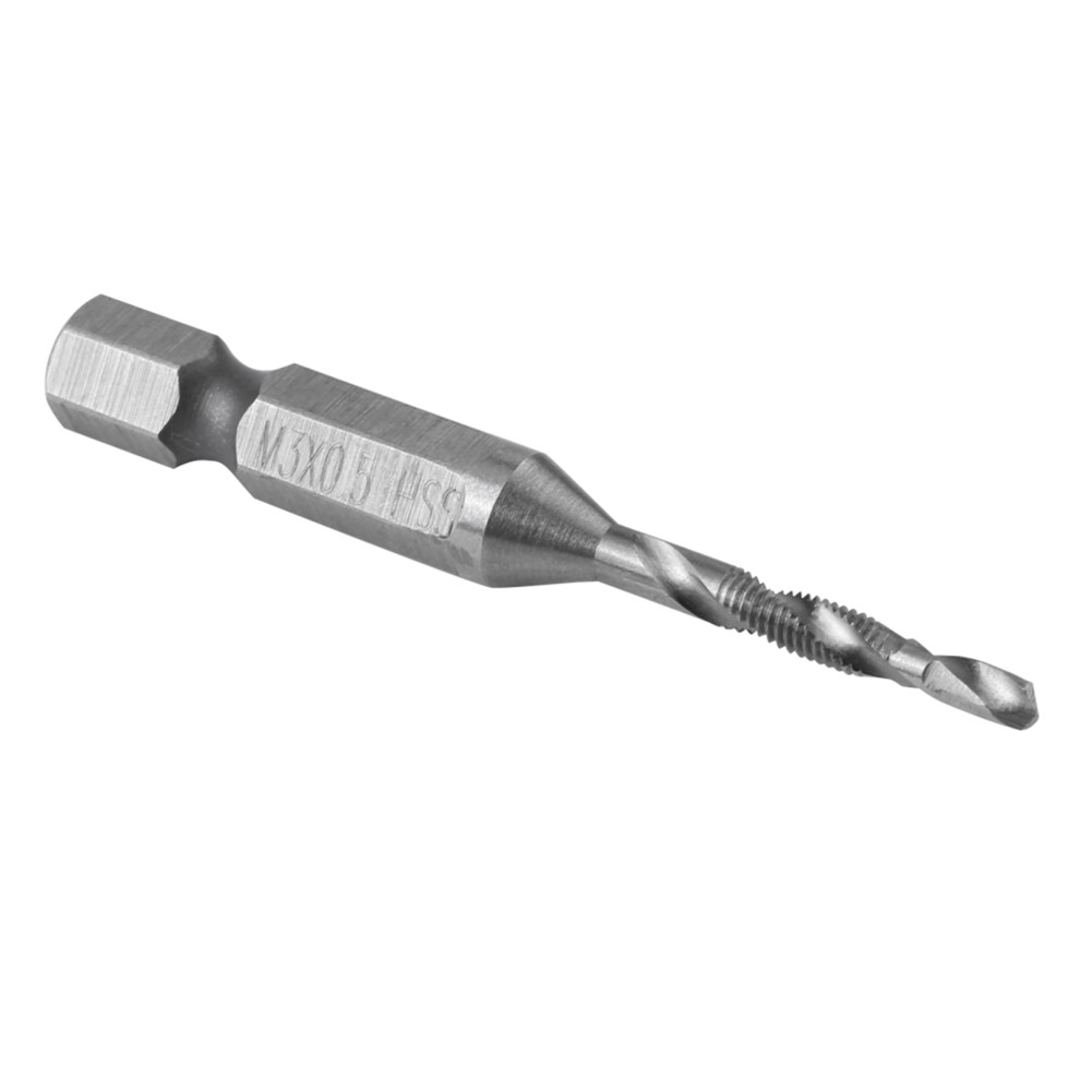 M3 HSS Hex Shank Drill & Tap Taper Drill Bits