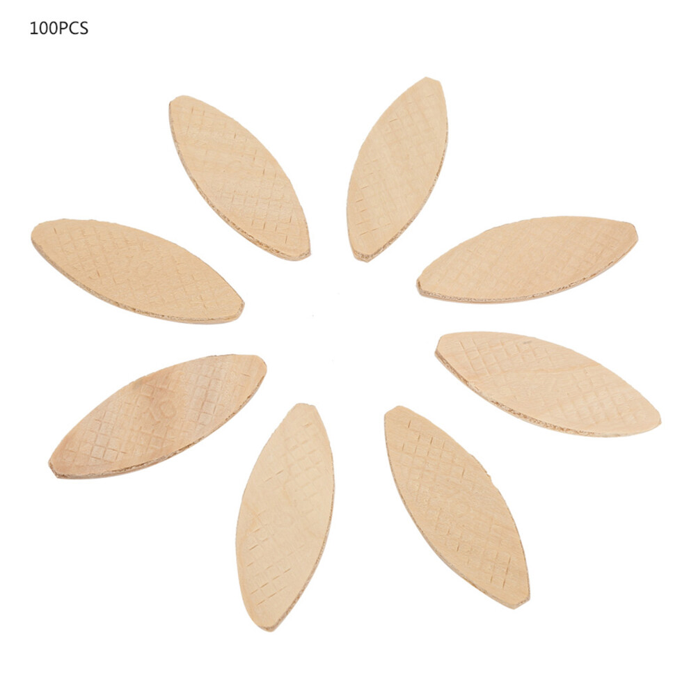100Pcs Wood Joining Biscuits Wood Board Docking 9469363351722