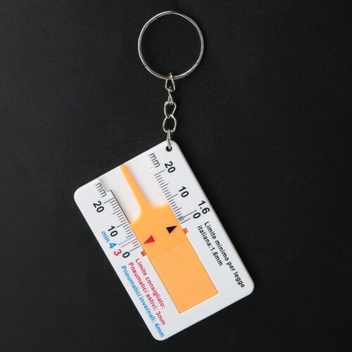 0-20mm High Accuracy Plastic Tyre Tire Depth Gauge 1