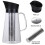 Bollitore Cold Ex 1200ml Trasparente 13x13x27cm 4
