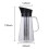Bollitore Cold Ex 1200ml Trasparente 13x13x27cm 8
