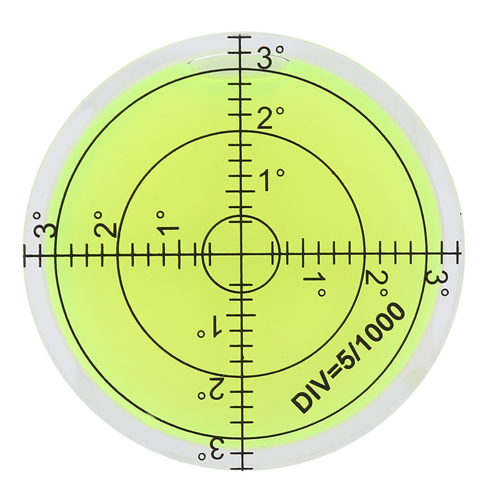 60mm Diameter Measuring Tool Round Level Bubble