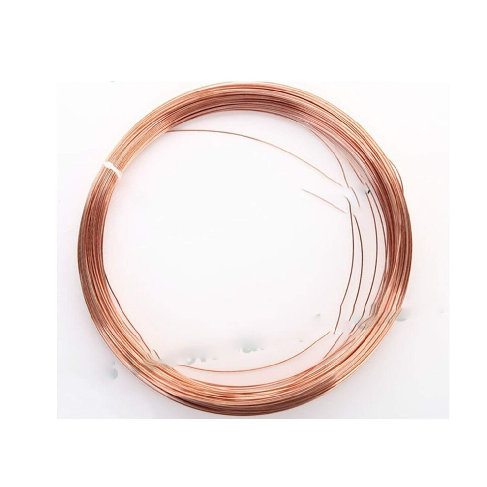 Copper Wire T2, 0.1Mm To 3Mm Diameter, High Conductivity Bare Copper Wire, 0.7Mm X 10M Length 6947110236612