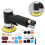48Pcs Air Sander Black Eccentric Pneumatic Car 10