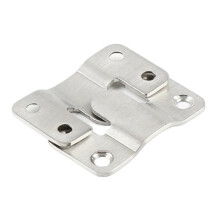 2pcs Stainless Steel Interlock Hanging Buckle Flush Mount Bracket Furniture Connector 54x30mm Wall Picture Frame Hanger