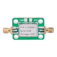 Amplificatore RF a banda larga 0,12500 MHz 25x33 mm Verde