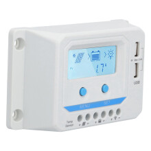 10 A 12/24 V PWM contrôleur de charge solaire ABS