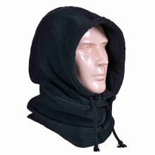 Cache-cou en polaire 52x28cm 115g noir