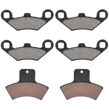 6Pcs Front & Rear Brake Pads for Polaris Sportsman