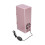 Mini-frigo USB rose doré 12x8.5x25cm, à double usage 7