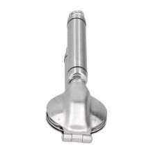 Apribottiglie a clip castagno incrociato 430SS 6x20cm/2.4x7.9in