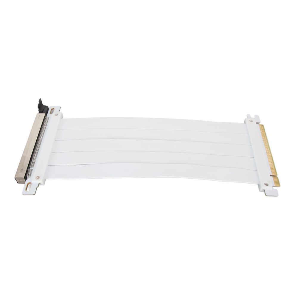 Pcie 4.0 X16 Extender Riser Cable High Shielding White 9469363357106