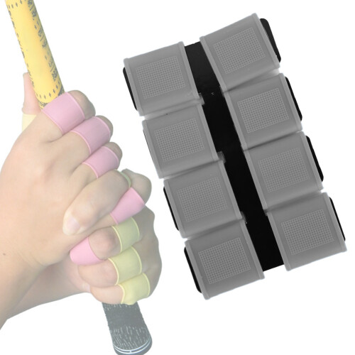 8Pcs Silicone Anti slip Elasticity Golfer Swing 2