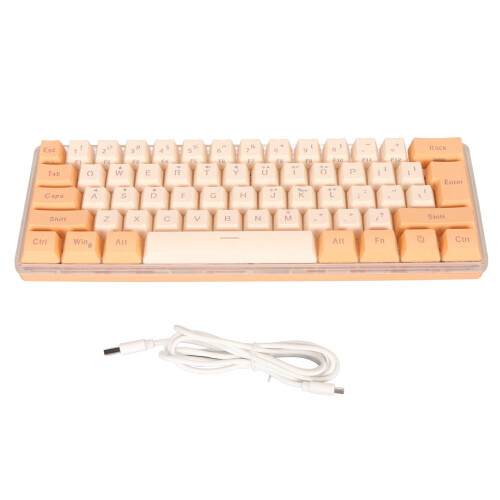 60% Wired Gaming Keyboard RGB Mini Keyboard