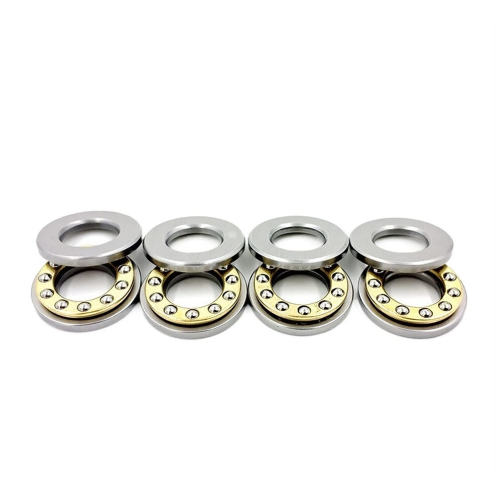 Double Rubber Sealed Ball Bearings F8-16M 8X16x5mm Miniature Axial Thrust Bearing 4Pcs For Precision Applications 6493810754753