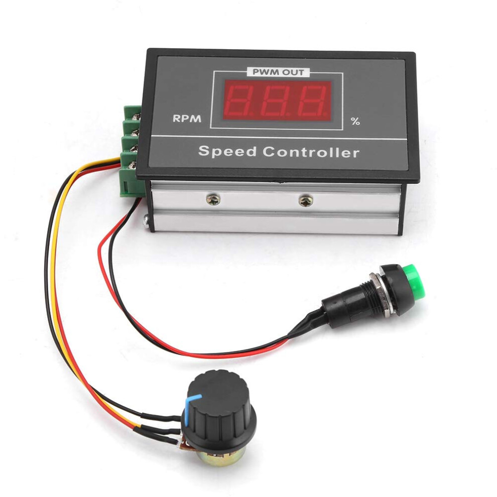 Pwm Dc Motor Speed Controller 30A 6-60V Adjustable Governor For 12V 24V 36V 48V Motors, Universal Compatibility 6482260760285