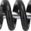 5.9in 1500lb Rear Shocks Suspension Bumper Spring 13