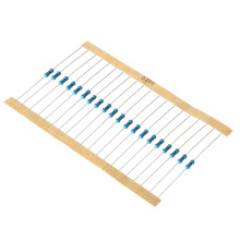 2600 pièces Kit de résistances à film métallique 0,25 W 250 V 1%
