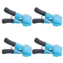 10 Stück Lebensmittelclips ABS Chipsbeutelverschluss Gute Versiegelung und Multifunktionaler rutschfester Clip für die Küche Blau Klein